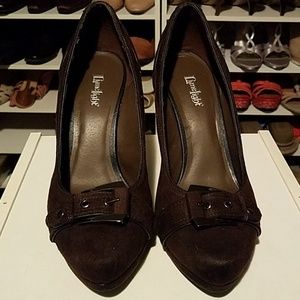 Limelight Brown Heel (short platform)